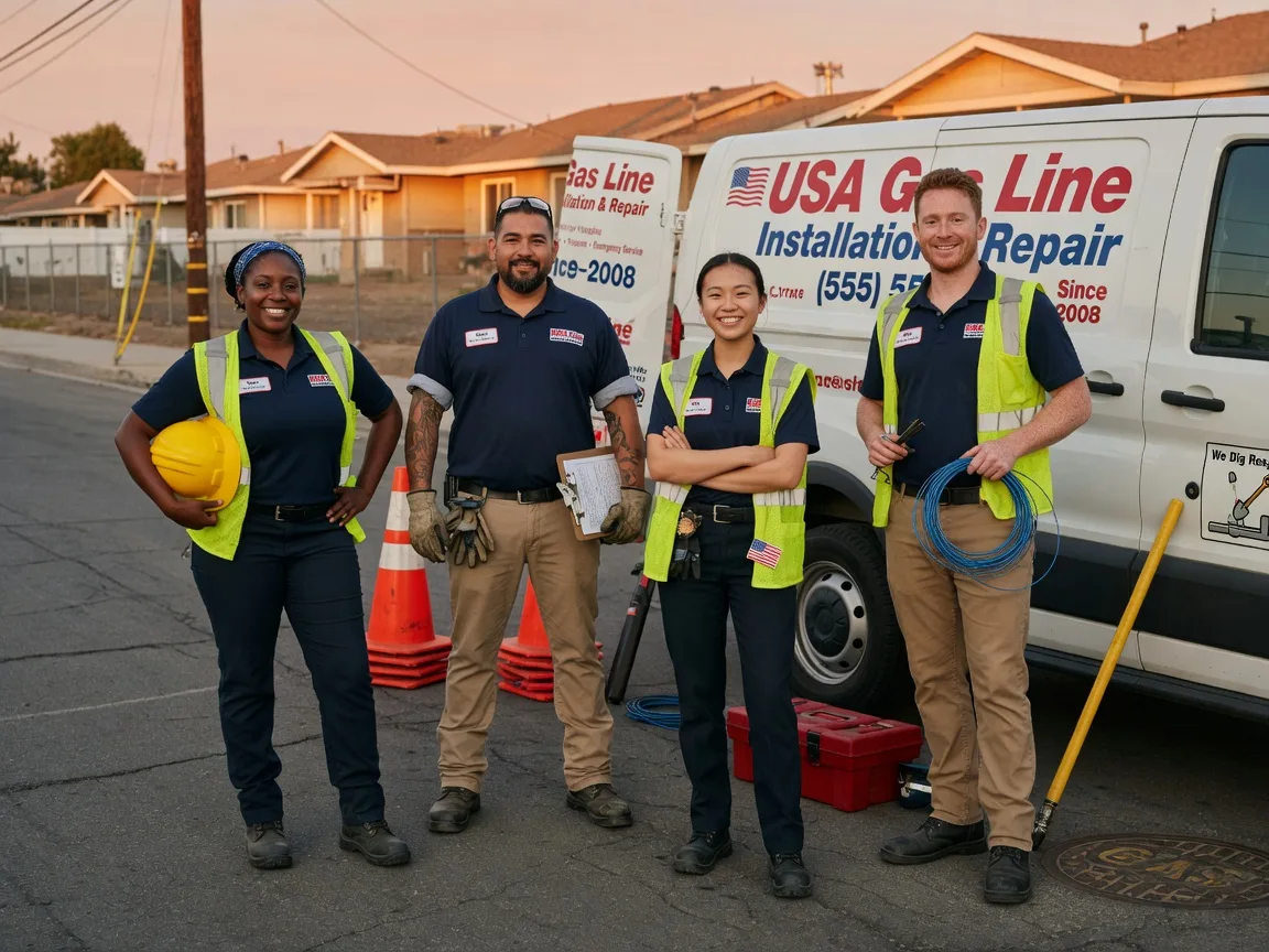 Gas Line Installation company in Colbert, OK